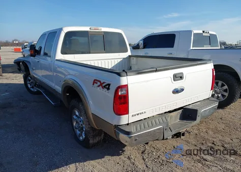 2014 Ford F-250 Lariat z USA, uszkodzony, nr VIN 1FT7W2BT7EEA72050